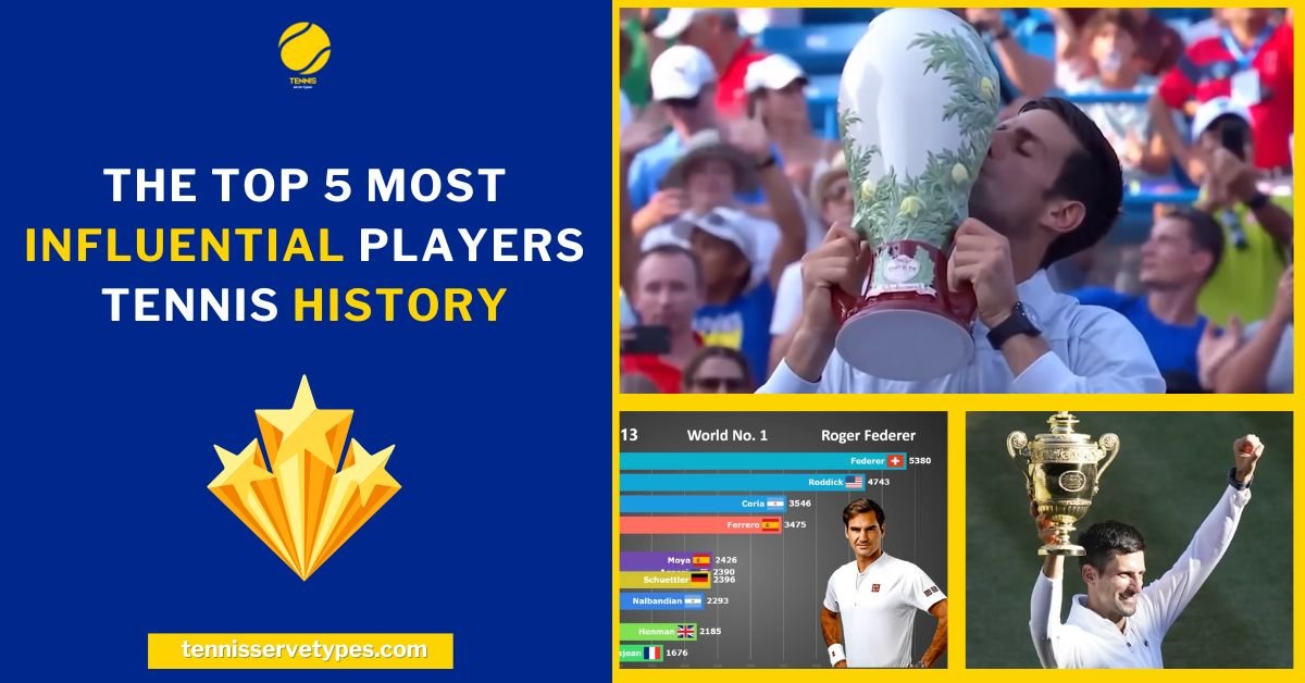 5 most influential players tennis history