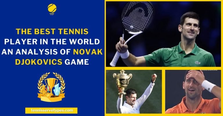 The Best Tennis Player in the World an Analysis of Novak Djokovics game