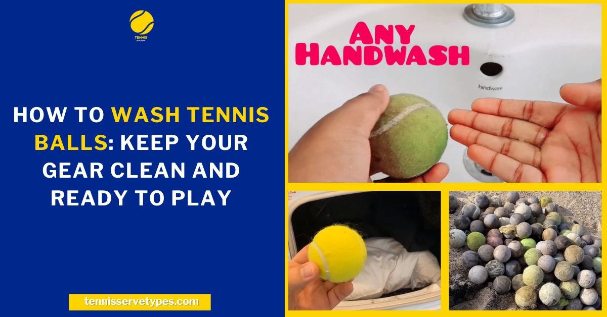 Wash Tennis Balls