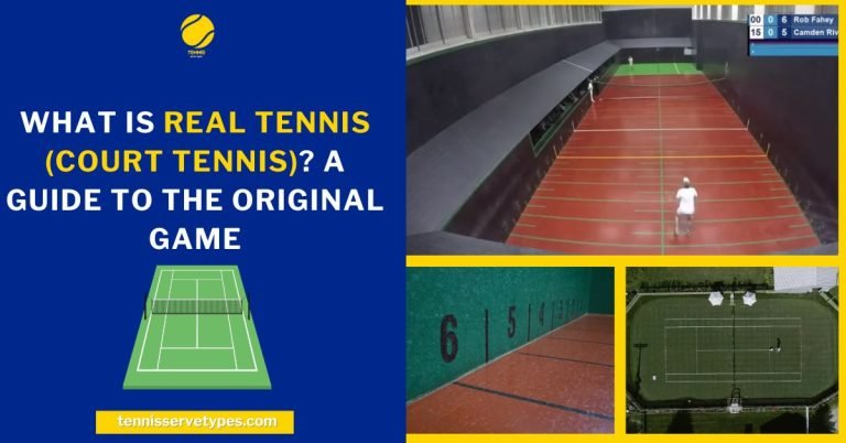 what is real tennis court tennis