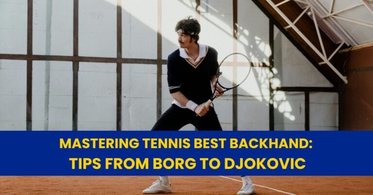 Mastering Tennis Best Backhand Tips from Borg to Djokovic