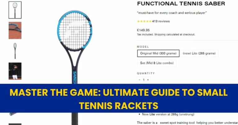 small tennis racket