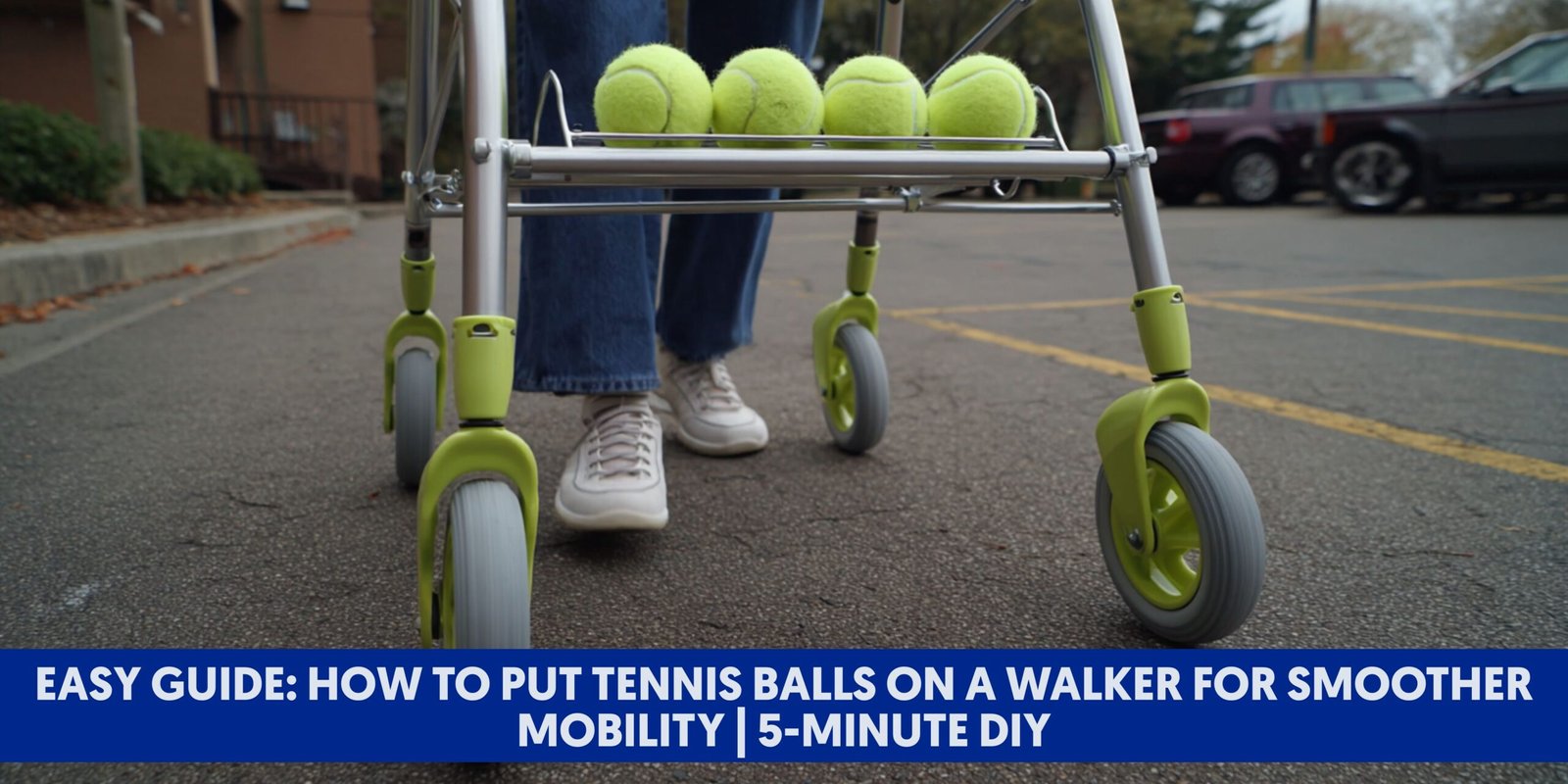 Easy Guide: How to Put Tennis Balls on a Walker for Smoother Mobility | 5-Minute DIY