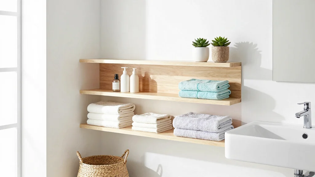 16 Bathroom Open Shelves Ideas for Easy Access Storage
