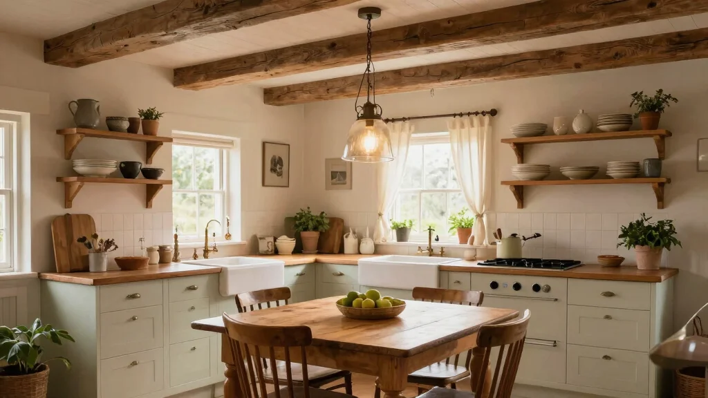 16 Cottage Kitchen Lighting Ideas for Cozy Charm