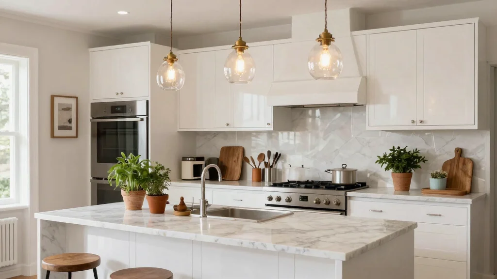 16 Glass Pendant Lighting Kitchen Ideas for a Chic Look