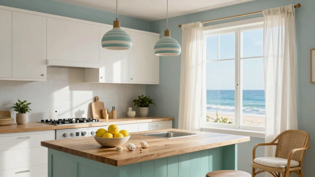 17 Coastal Kitchen Lighting Ideas for a Breezy Feel