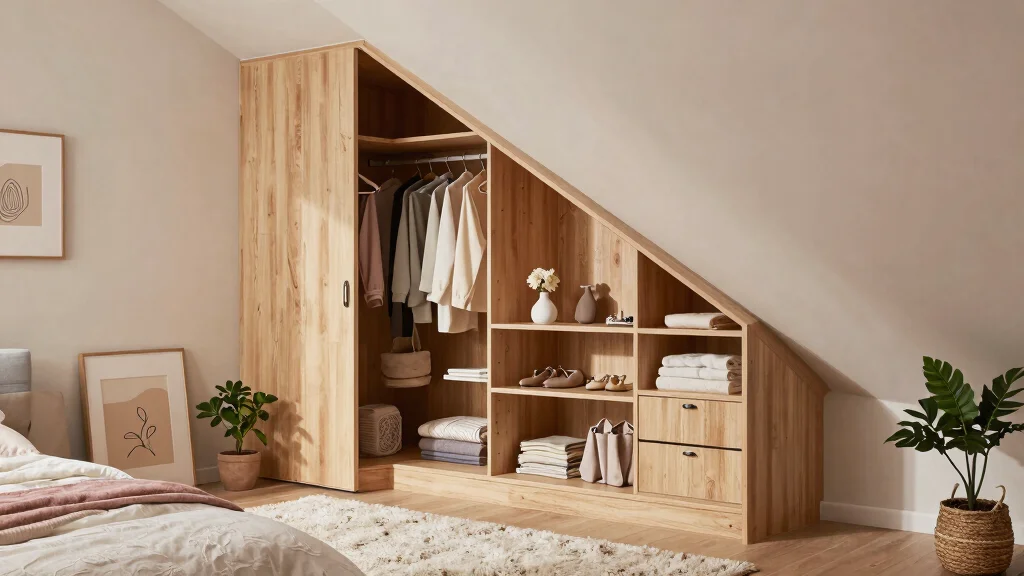 17 Slanted Closet Ideas Sloped Ceiling Solutions That Maximize Space