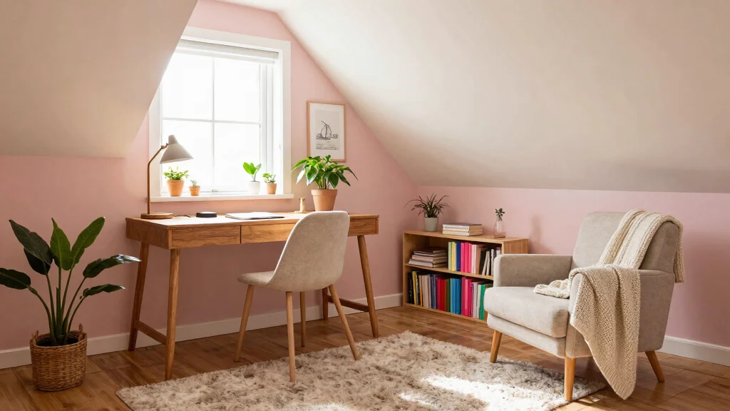 18 Attic Office Ideas Sloped Ceiling Designs for Productivity