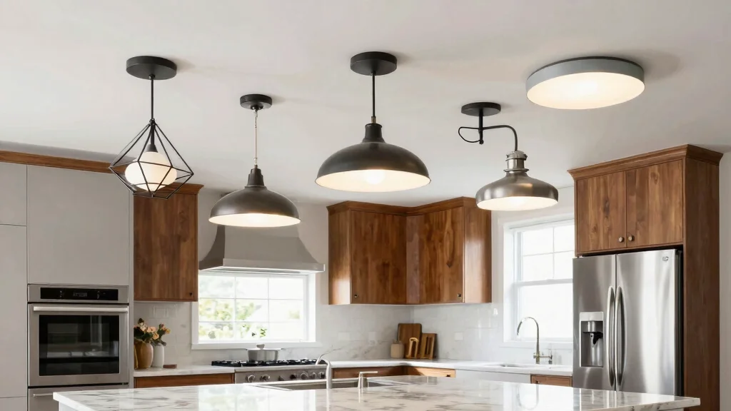 18 Kitchen Flush Mount Lighting Ideas for Low Ceilings