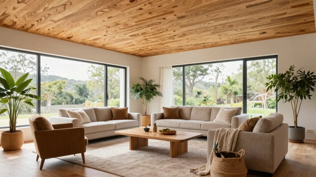 18 Plywood Ceiling Ideas for a Warm Modern Look