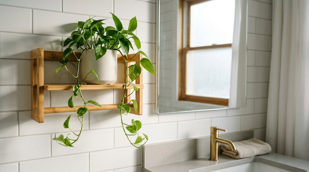 best bathroom plant shelf roundup