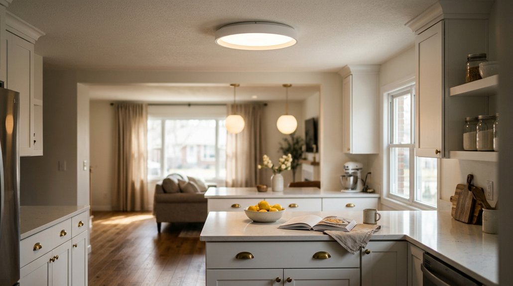 best kitchen lighting for low ceilings