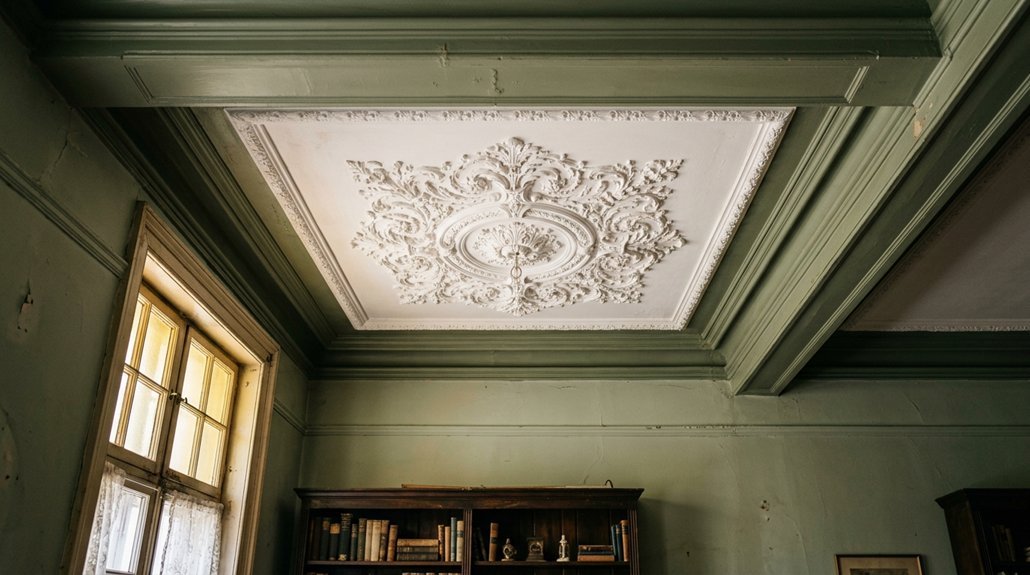 ceiling medallion installation steps