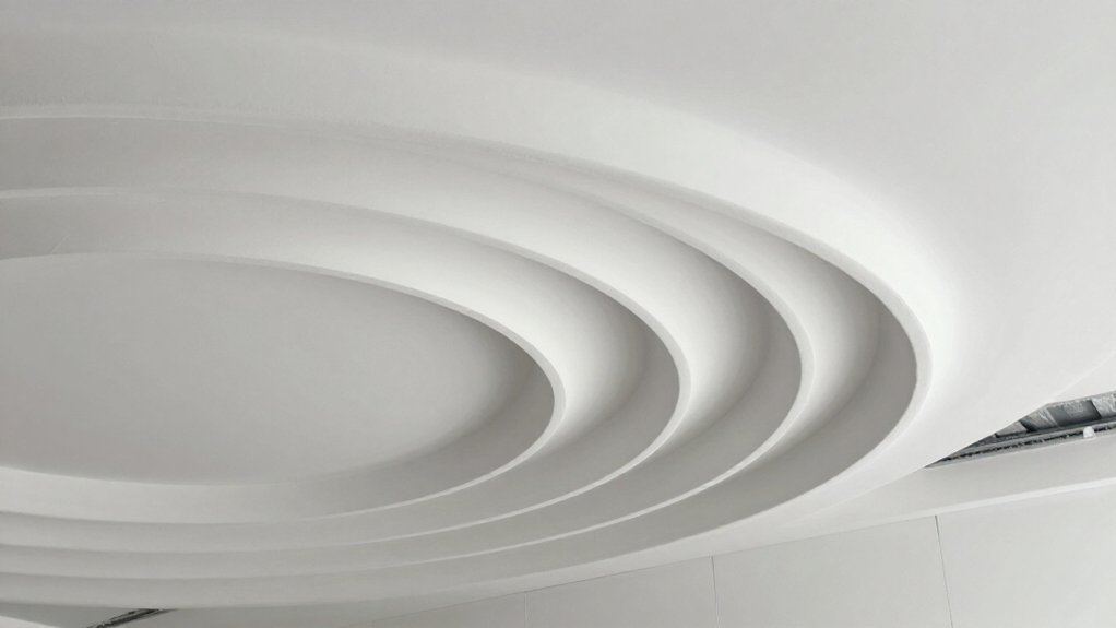 curved layered ceilings costlier