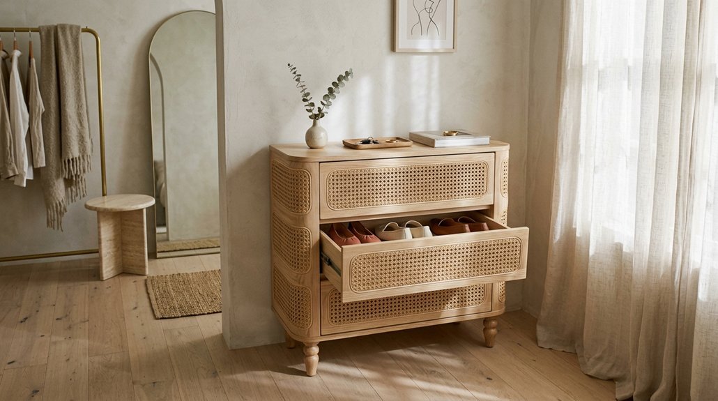 dressing room shoe storage ideas