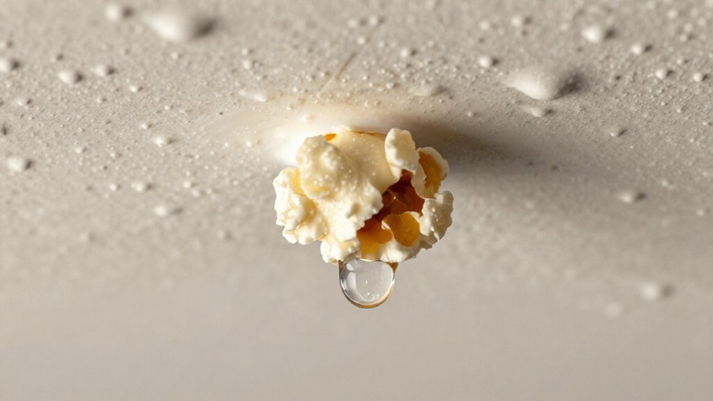 dry scrape test reveals moisture barrier