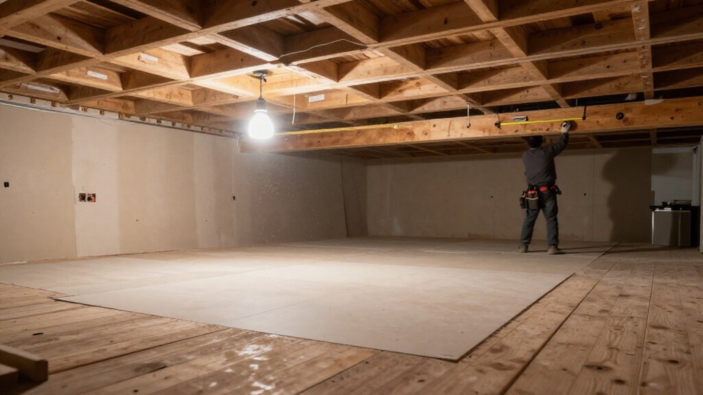 drywall labor wet material balance