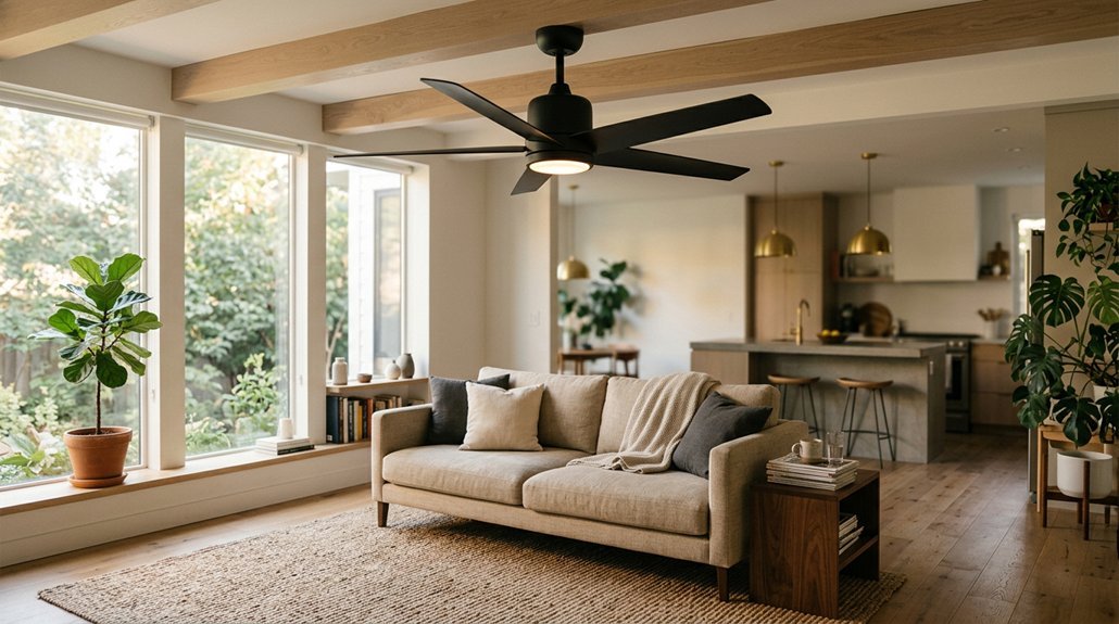 five best ceiling fan sizes