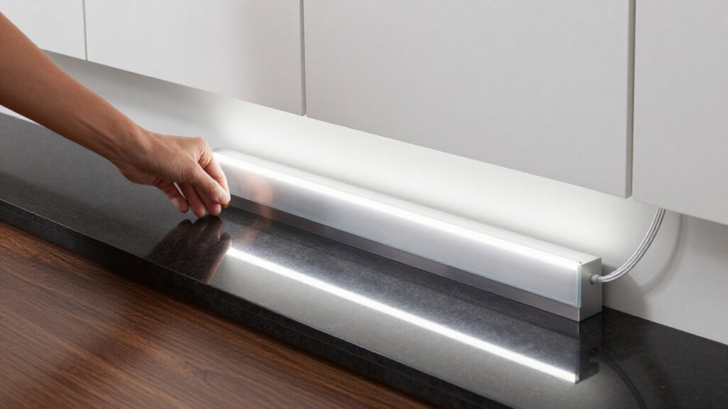 led strips channels power concealment