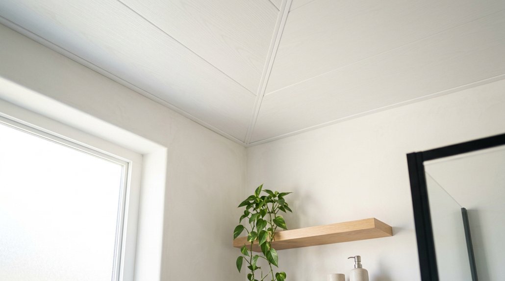 pvc ceiling panels installation in 3 steps
