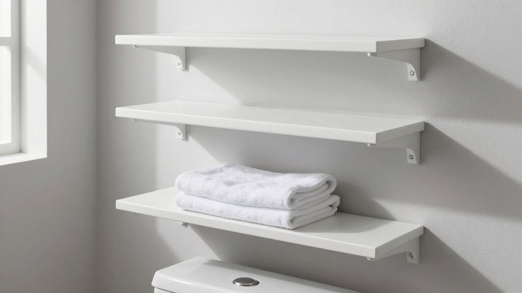 space shelves 12 inches apart