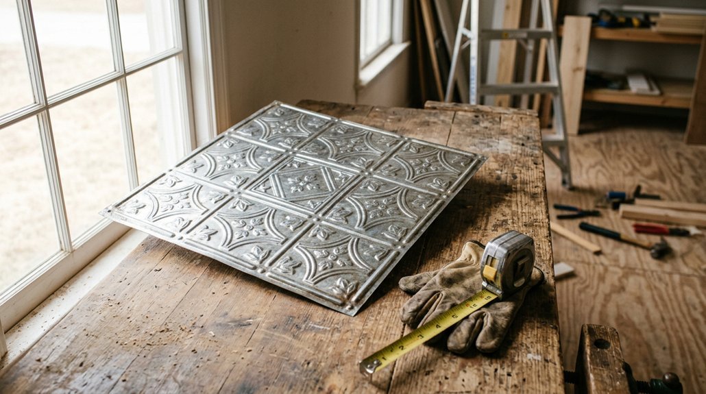 tin ceiling installation step by step guide
